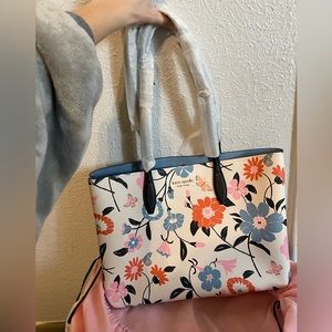 Brand New Kate Spade Floral Large Tote